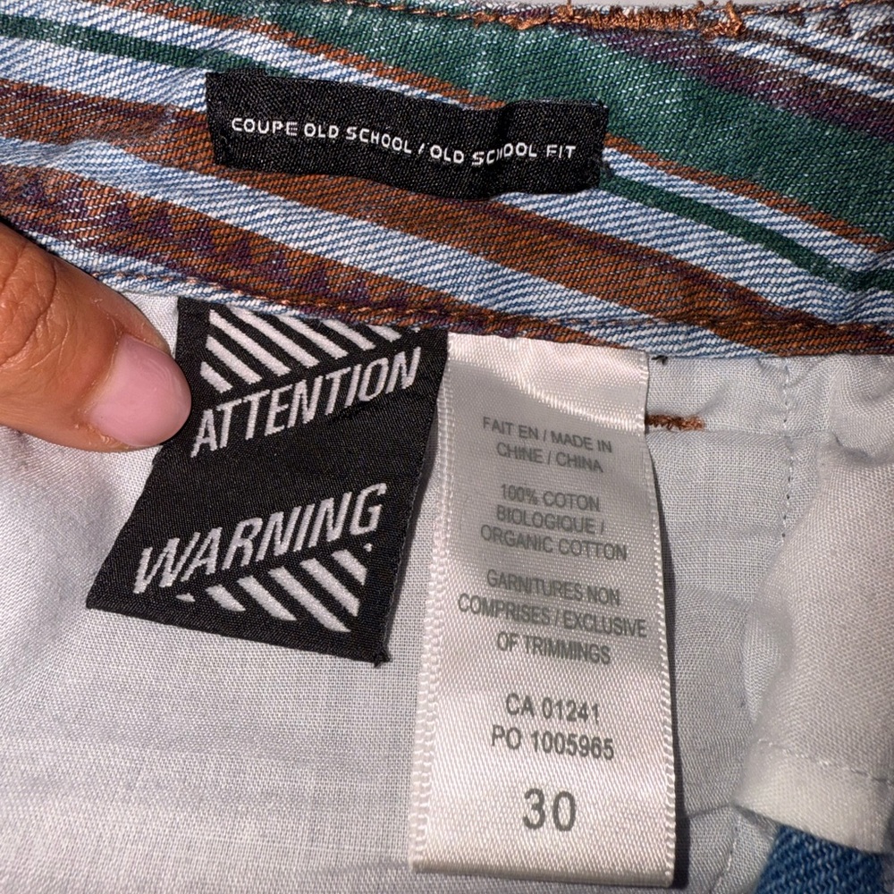 Simons Multicolor Striped Jeans - Picture 6 of 6